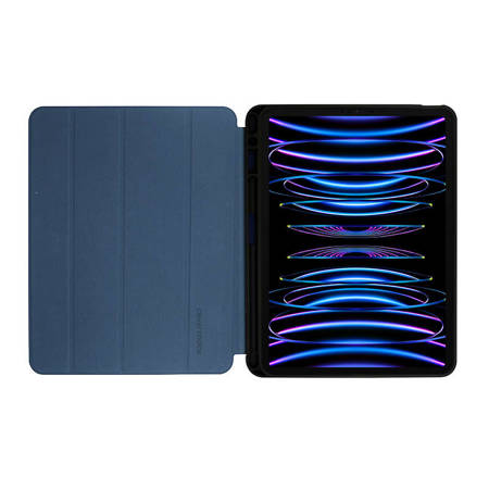 Crong FlexFolio – Etui iPad Pro 11" (2022-2021) / iPad Air 10.9” (5-4 gen.) z funkcją Apple Pencil - Niebieski (CRG-FXF-IPD112-BLUE)