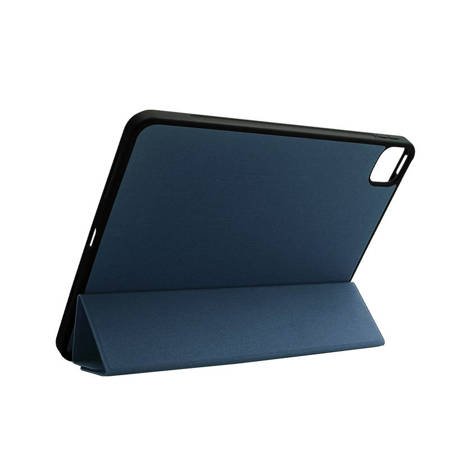 Crong FlexFolio – Etui iPad Pro 11" (2022-2021) / iPad Air 10.9” (5-4 gen.) z funkcją Apple Pencil - Niebieski (CRG-FXF-IPD112-BLUE)