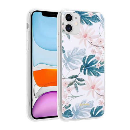 Crong Flower Case – Etui iPhone 11 (CRG-FLR-IP11-01)