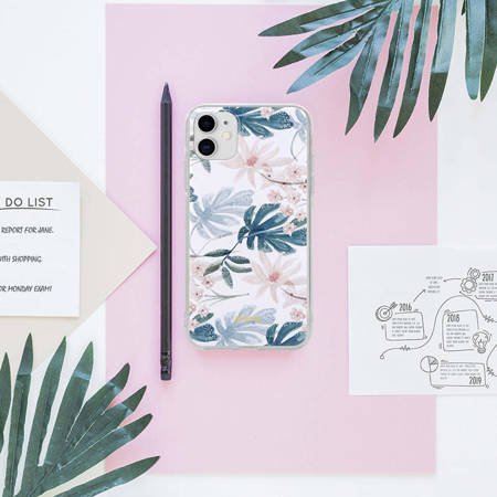 Crong Flower Case – Etui iPhone 11 (CRG-FLR-IP11-01)