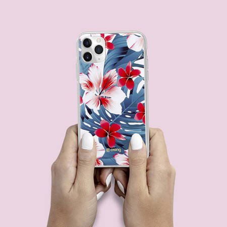 Crong Flower Case – Etui iPhone 11 Pro (CRG-FLR-IP11P-03)