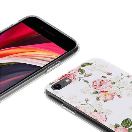 Crong Flower Case – Etui iPhone SE 2020 / 8 / 7 (CRG-FLR-IP8-02)