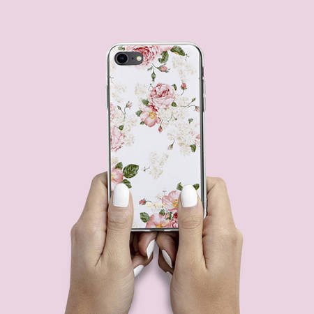 Crong Flower Case – Etui iPhone SE 2020 / 8 / 7 (CRG-FLR-IP8-02)