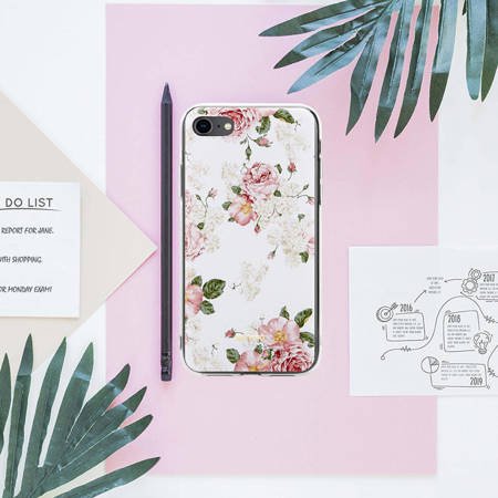 Crong Flower Case – Etui iPhone SE 2020 / 8 / 7 (CRG-FLR-IP8-02)