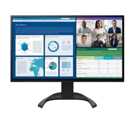 EIZO FlexScan EV2740X-BK - monitor LCD IPS 27", 4K UHD 3840 x 2160 (16:9), złącza USB-C (czarny) (EV2740X-BK)