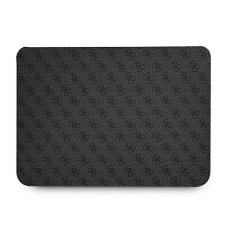 Guess 4G Big Metal Logo Computer Sleeve - Etui na notebooka 13" (czarny) (GUCS13G4GFGR)