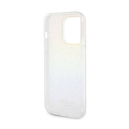 Guess IML Faceted Mirror Disco Iridescent - Etui iPhone 14 Pro (Iridescent) (GUHCP14LHDECMI)