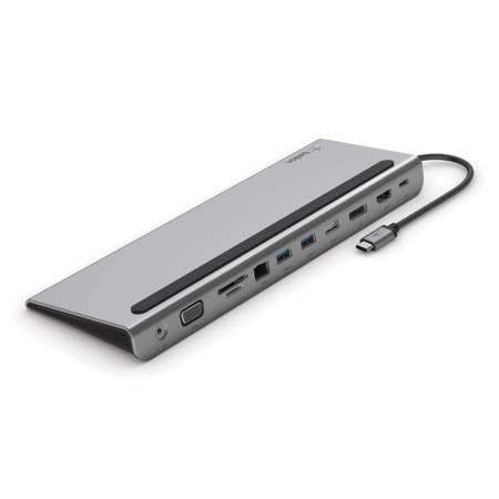 Hub stacja dokująca USB-C 11w1 (INC004btSGY)