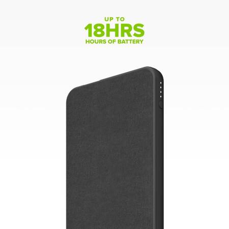 Mophie Powerstation 5K (2019) - powerbank 5000mAh (port USB-C, USB-A) - czarny (401102976)