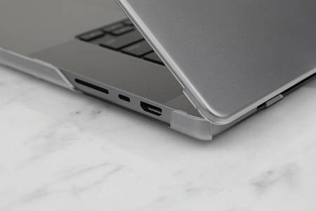 Moshi iGlaze Hardshell Case - Obudowa MacBook Air 13.6" M2 (2022) (Stealth Clear) (99MO071911)