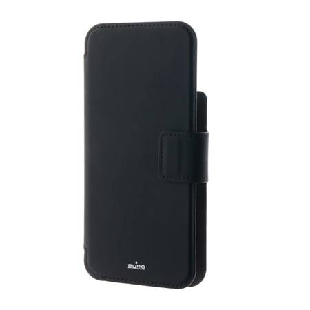 PURO Folio MagSafe Case – Etui iPhone 14 Plus / 12 Pro Max (czarny) (PUIP67MAGFOLIOBLK)