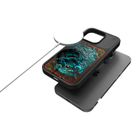 STM Reveal Warm MagSafe - Etui iPhone 15 Pro - Czarny (STM-322-410FK-01)