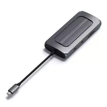 Satechi Hub USB-C Multiport MX Adapter - Gwiezdna szarość (ST-UCMXAM)