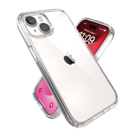 Speck Presidio Perfect-Clear - Etui iPhone 15 / iPhone 14 / iPhone 13 (Clear) (150440-5085)