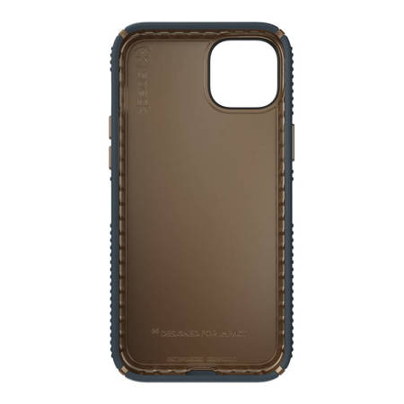 Speck Presidio2 Grip - Etui iPhone 14 Plus z powłoką MICROBAN (Charcoal / Cool Bronze / Slate) (150116-3068)