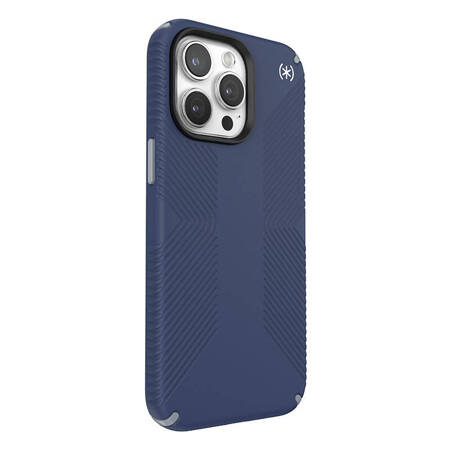 Speck Presidio2 Grip - Etui iPhone 15 Pro Max (Coastal Blue / Dustgrey / White) (150485-3206)