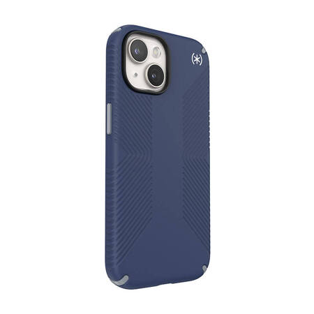 Speck Presidio2 Grip Magsafe - Etui iPhone 15 / iPhone 14 / iPhone 13 (Coastal Blue / Dustgrey / White) (150557-3206)