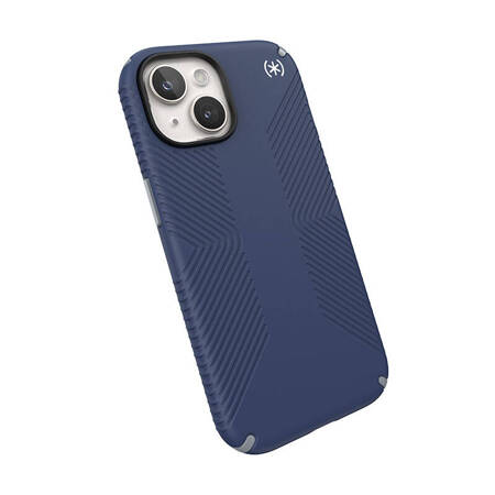 Speck Presidio2 Grip Magsafe - Etui iPhone 15 / iPhone 14 / iPhone 13 (Coastal Blue / Dustgrey / White) (150557-3206)