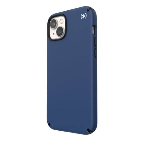 Speck Presidio2 Pro - Etui iPhone 14 Plus z powłoką MICROBAN (Coastal Blue / Black / White) (150114-9974)