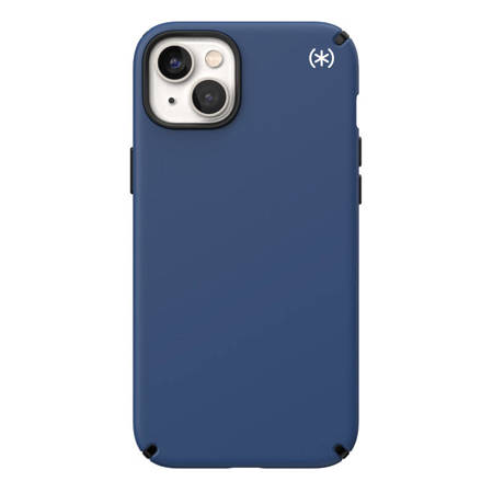 Speck Presidio2 Pro - Etui iPhone 14 Plus z powłoką MICROBAN (Coastal Blue / Black / White) (150114-9974)