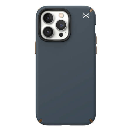 Speck Presidio2 Pro - Etui iPhone 14 Pro Max z powłoką MICROBAN (Charcoal / Cool Bronze / Slate) (150085-3068)