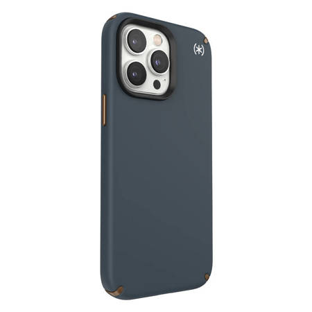 Speck Presidio2 Pro - Etui iPhone 14 Pro Max z powłoką MICROBAN (Charcoal / Cool Bronze / Slate) (150085-3068)