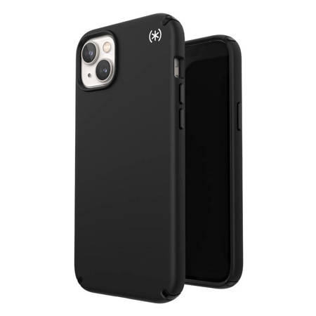 Speck Presidio2 Pro + MagSafe - Etui iPhone 14 Plus z powłoką MICROBAN (Black / Black / White) (150115-D143)