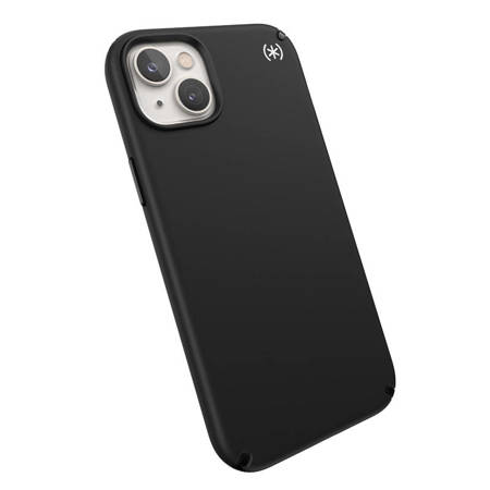 Speck Presidio2 Pro + MagSafe - Etui iPhone 14 Plus z powłoką MICROBAN (Black / Black / White) (150115-D143)