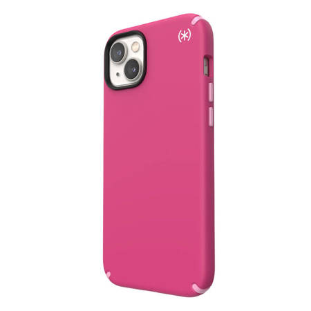 Speck Presidio2 Pro + MagSafe - Etui iPhone 14 Plus z powłoką MICROBAN (Digitalpink / Blossompink / White) (150115-3067)