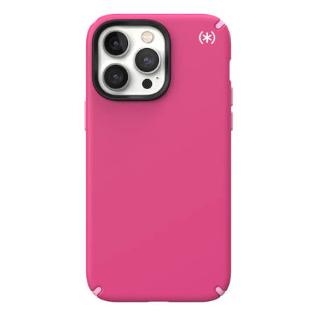 Speck Presidio2 Pro + MagSafe - Etui iPhone 14 Pro Max z powłoką MICROBAN (Digitalpink / Blossompink / White) (150086-3067)