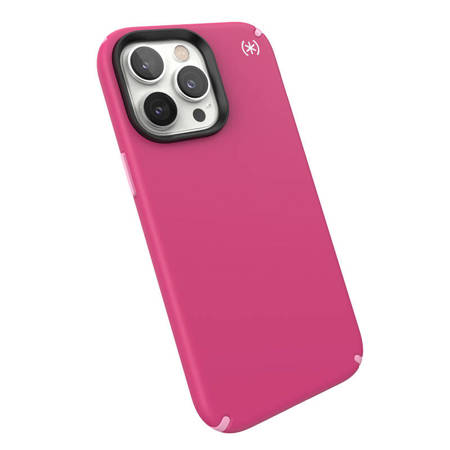 Speck Presidio2 Pro + MagSafe - Etui iPhone 14 Pro Max z powłoką MICROBAN (Digitalpink / Blossompink / White) (150086-3067)