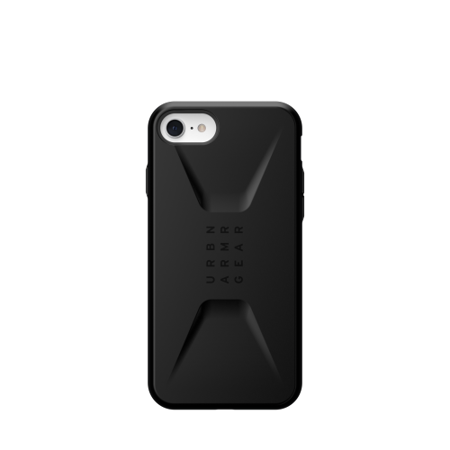 UAG Civilian - obudowa ochronna do iPhone SE 2/3G, iPhone 7/8 (black) (114005114040)