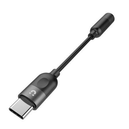 Unitek Adapter USB-C do jack 3.5mm (żeński) - czarny (M1204A)