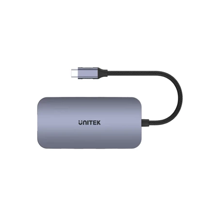 Unitek Hub N9+ USB-C HDMI, PD 100W, czytnik kart (D1071A)