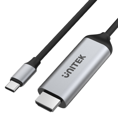 Unitek Kabel USB-C na HDMI 4K 60Hz, 1.8 m - szary (V1423A)