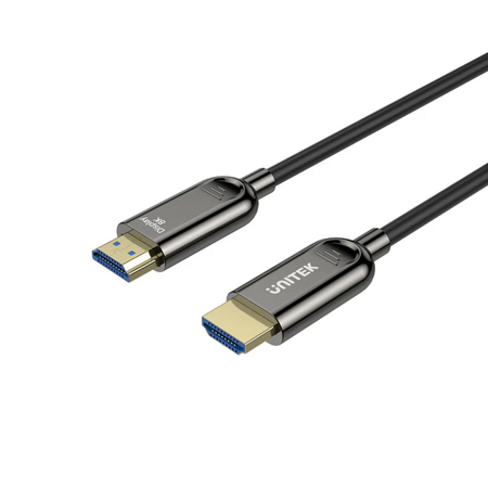 Unitek Kabel optyczny HDMI 2.1 AOC 8K 120Hz 20m (C11085GY01-20M)