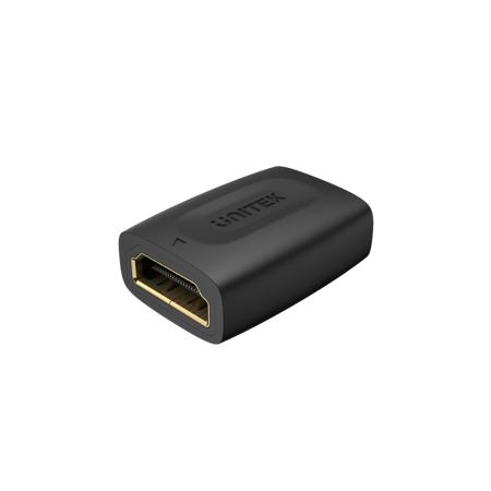 Unitek Łącznik HDMI (F) - HDMI (F) 4K@60Hz do 30 m - czarny (A1013BK)