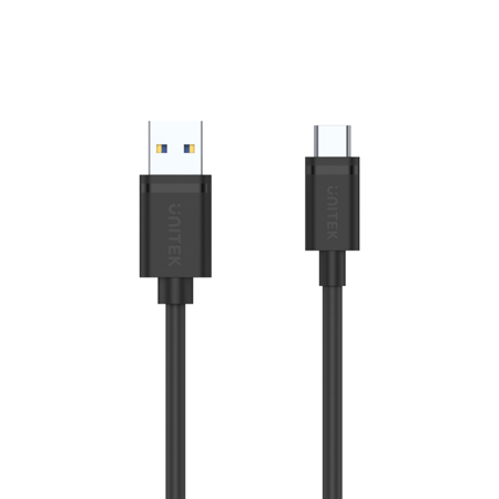 Unitek kabel przewód USB-A 3.1/ USB-C M-M 1.5 m (C14103BK-1.5M)