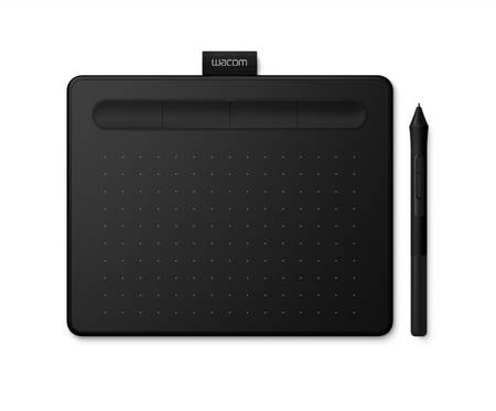 Wacom Intuos S - tablet piórkowy, czarny + 1 soft graficzny (do wyboru) (CTL-4100K-N)