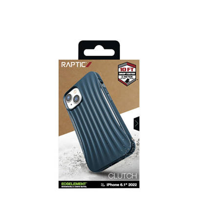 X-Doria Raptic Clutch - Biodegradowalne etui iPhone 14 (Drop-Tested 3m) (Blue) (494144)