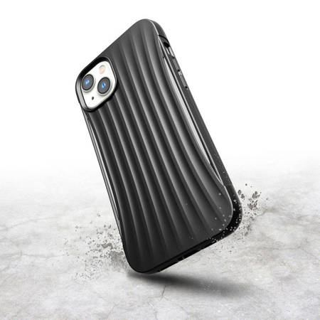 X-Doria Raptic Clutch - Biodegradowalne etui iPhone 14 Plus (Drop-Tested 3m) (Black) (494199)
