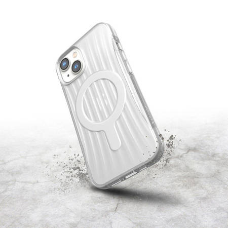 X-Doria Raptic Clutch MagSafe - Biodegradowalne etui iPhone 14 (Drop-Tested 3m) (Clear) (493208)