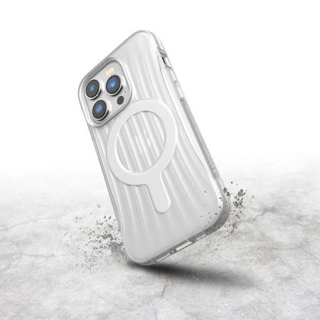 X-Doria Raptic Clutch MagSafe - Biodegradowalne etui iPhone 14 Pro (Drop-Tested 3m) (Clear) (493239)