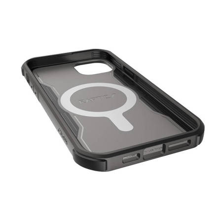 X-Doria Raptic Fort Built MagSafe - Pancerne etui iPhone 14 Plus (Drop-Tested 6m) (Black) (493635)