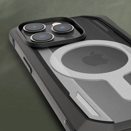 X-Doria Raptic Secure MagSafe - Biodegradowalne etui iPhone 14 Plus (Drop-Tested 4m) (Black) (493505)