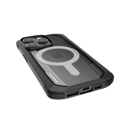 X-Doria Raptic Secure MagSafe - Biodegradowalne etui iPhone 14 Pro Max (Drop-Tested 4m) (Black) (493536)