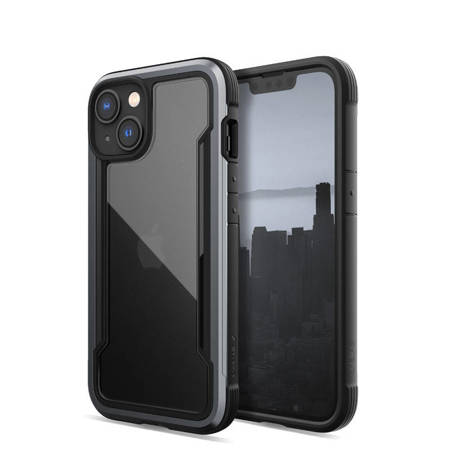 X-Doria Raptic Shield - Etui aluminiowe iPhone 14 (Drop-Tested 3m) (Black) (494007)