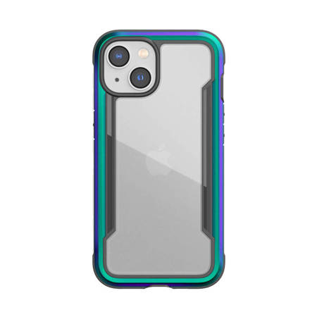 X-Doria Raptic Shield - Etui aluminiowe iPhone 14 (Drop-Tested 3m) (Iridescent) (494014)
