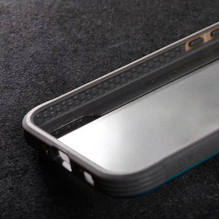 X-Doria Raptic Shield - Etui aluminiowe iPhone 14 (Drop-Tested 3m) (Marine Blue) (494021)