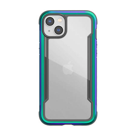 X-Doria Raptic Shield - Etui aluminiowe iPhone 14 Plus (Drop-Tested 3m) (Iridescent) (494045)